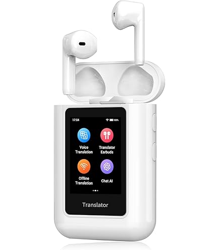 Wooask ChatGPT Translator Earbuds A8 TransBuds | Traductor sin